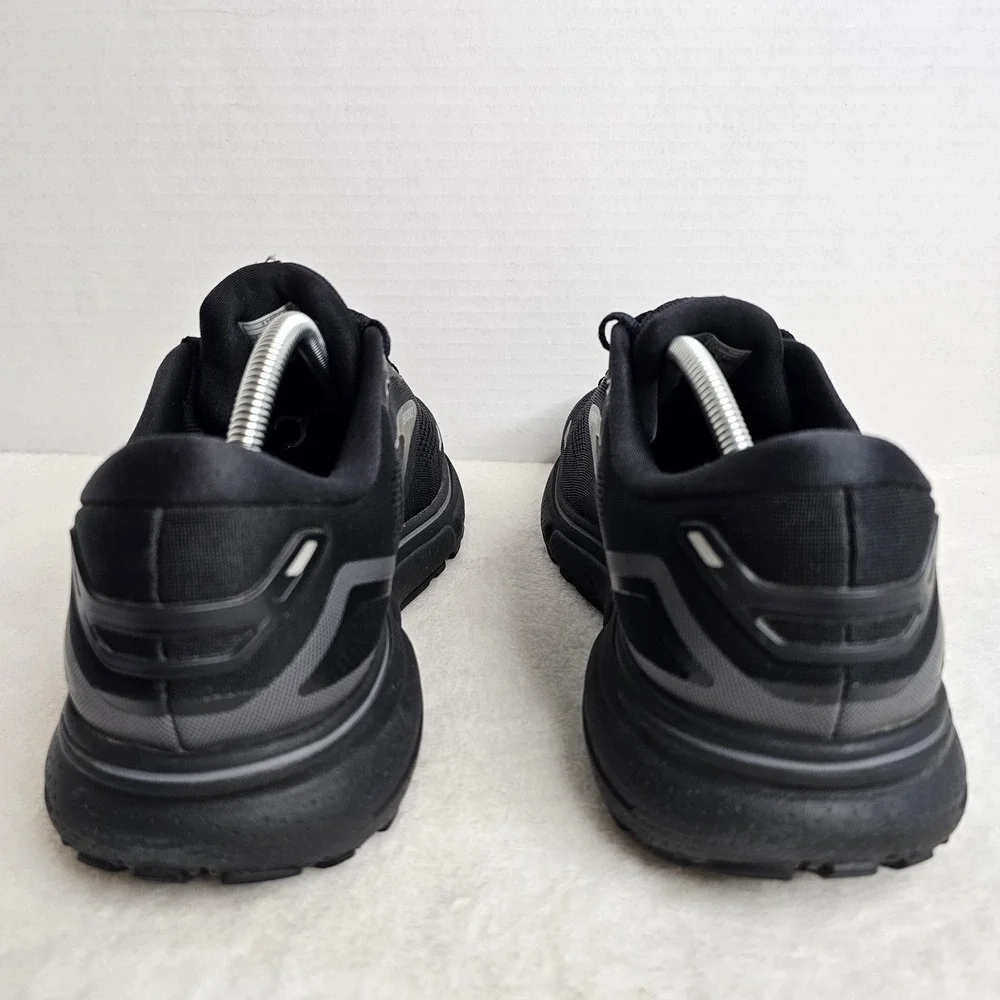 Brooks Ghost 15 Mens Size 10 2E Wide Black Running Shoes